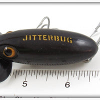 Arbogast Black Plastic Lip Jitterbug