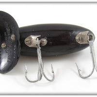 Arbogast Black Plastic Lip Jitterbug