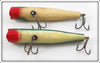 Creek Chub Silver Flash & Purple Eel Salt Spin Darter Pair