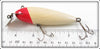 Creek Chub Red Slant Head White Wiggler 102