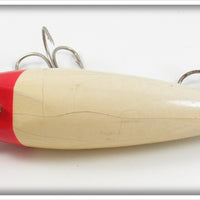 Creek Chub Red Slant Head White Wiggler 102