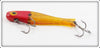 Sportsman Lure Co Transparent Yellow Red Head Pike Troller