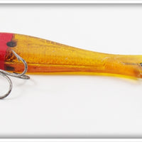 Sportsman Lure Co Transparent Yellow Red Head Pike Troller