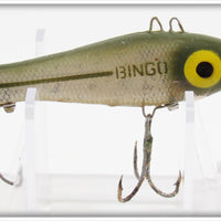 Vintage Doug English Silver Scale & Green Bingo Lure