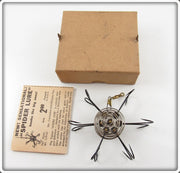 Vintage The Turner Co Spider Lure In Box