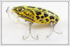 Arbogast Seein's Believin' Clear Plastic Lip Natural Frog Jitterbug In Box