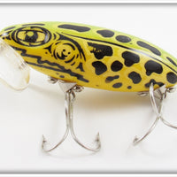 Arbogast Seein's Believin' Clear Plastic Lip Natural Frog Jitterbug In Box