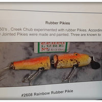 Creek Chub Perch Prototype Rubber Jointed Pikie