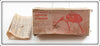 Vintage Bud Stewart Stewart's Crippled Wiggler Empty Box With Paper
