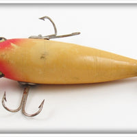 Heddon White & Red 100 Dowagiac Minnow