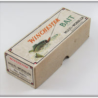 Winchester Green And Gold Back Multi Wobbler In Box With Paper Insert