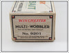 Winchester Green And Gold Back Multi Wobbler In Box With Paper Insert