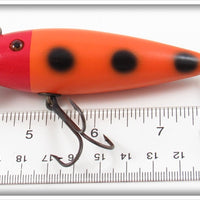 Dale Roberts Repainted Creek Chub Orange Spotted Wiggler