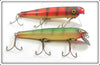 Vintage Ed Latiano Palomine & Ballerina Type Lure Pair
