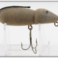 Shurkatch Fishing Tackle Co Grey Flocked Mouse In Box