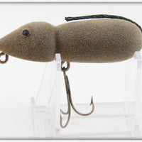 Shurkatch Fishing Tackle Co Grey Flocked Mouse In Box