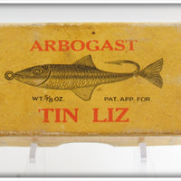 Fred Arbogast Tin Liz In Picture Box