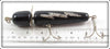 Pflueger Black Silver Lightning Bolt Musky Globe ~