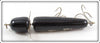 Pflueger Black Silver Lightning Bolt Musky Globe ~