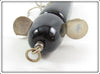 Pflueger Black Silver Lightning Bolt Musky Globe ~