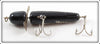 Pflueger Black Silver Lightning Bolt Musky Globe ~