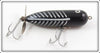 Vintage Heddon Black Shore Magnum Torpedo Lure 362 XBW