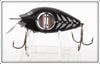 Uniline Black With White Ribs Spinno Minno