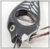 Uniline Black With White Ribs Spinno Minno