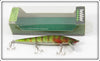 Heddon Natural Perch Hedd Hunter Minnow In Box 9350 LC