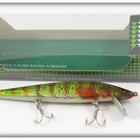 Heddon Natural Perch Hedd Hunter Minnow In Box 9350 LC