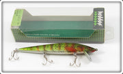 Heddon Natural Perch Hedd Hunter Minnow In Box 9350 LC