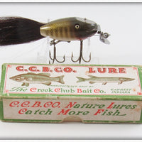 Vintage Creek Chub Pikie Scale Dinger Lure In Unmarked Box