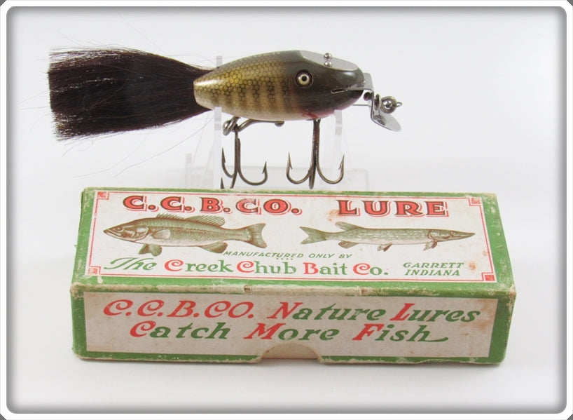 Vintage Creek Chub Pikie Scale Dinger Lure In Unmarked Box