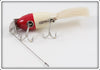 Creek Chub Red Head Dinger In End Label Box 5602