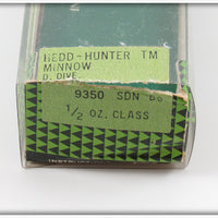 Heddon Natural Shad Hedd Hunter Minnow In Box 9350 SDN