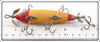 Heddon White Red Head And Tail 150 Dowagiac Minnow 152