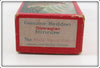 Heddon Red & White Gamefisher In Box 5502 ~