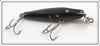 Vintage Creek Chub Solid Black Midget Pikie Lure 2213