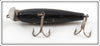 Creek Chub Solid Black Midget Pikie 2213