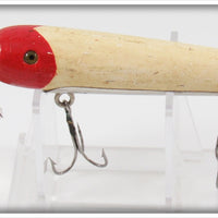 Fred Paulson Red & White Paulson's Combination Minnow In Box