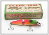 Vintage Creek Chub Rainbow Fire Jointed Baby Pikie Lure 2731 