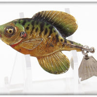 Vintage Fred Arbogast Tin Liz Sunfish Lure