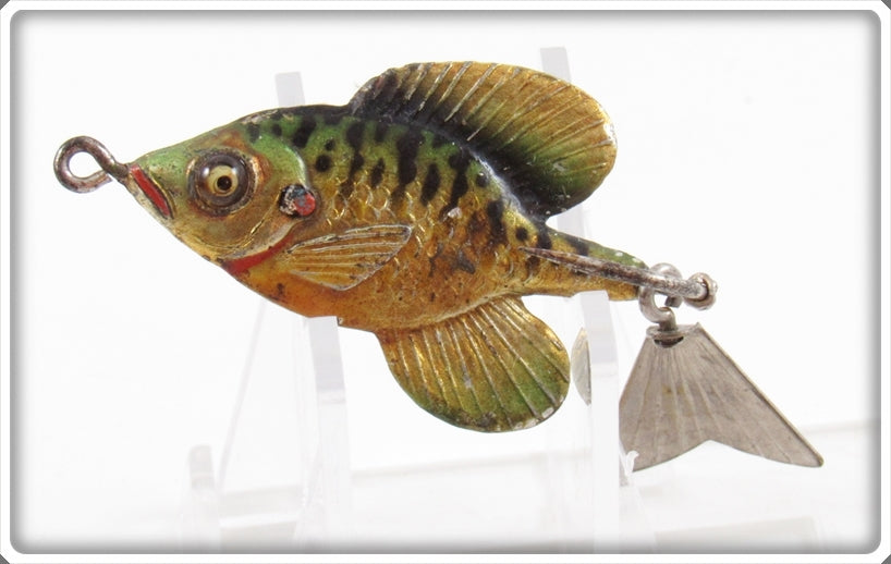 Vintage Fred Arbogast Tin Liz Sunfish Lure