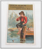 Condell's Big Can Baking Powder Fishing Themed Advertising Card