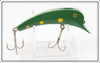 R-K Tackle Co Green & Yellow Hollowhead In Box