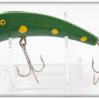 R-K Tackle Co Green & Yellow Hollowhead In Box