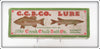 Creek Chub White & Red Head Pop N Dunk Empty Box 6302