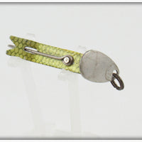 Vintage Creek Chub Green Scale Fly Rod Bull Pup Lure