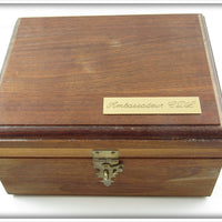Abu Garcia Limited Edition Ambassadeur 5600 CDL Reel In Wood Box