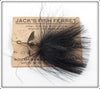 Vintage South Bend Black Jack's Fish Ferret Lure On Card